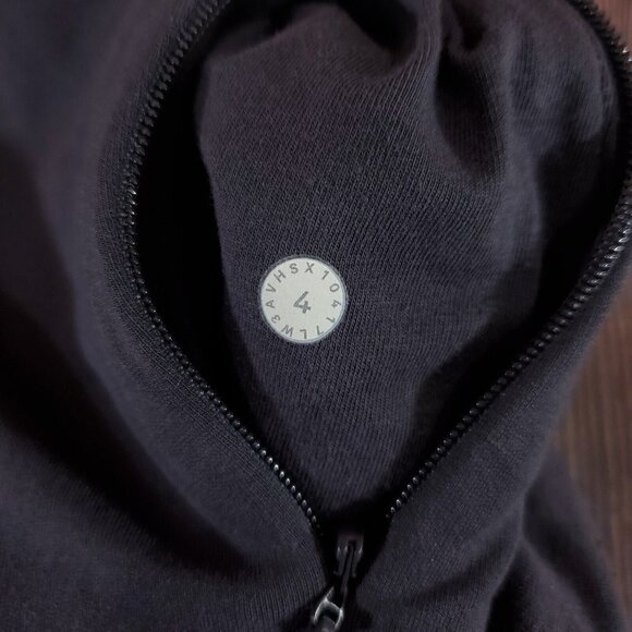 Lululemon Womens Size 4 Twisted & Tucked Pullover Dark Shadow Hooded W3AVHS - Picture 10 of 13